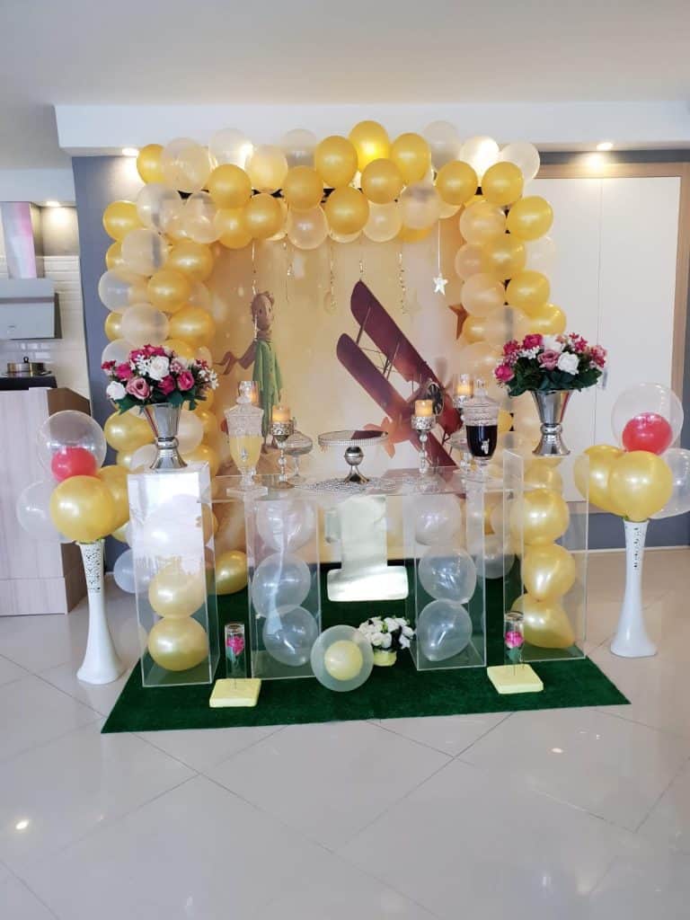 Şaşalı Parti Evi Doğum Günü Baby Shower Fiyatları Düğün Buketi